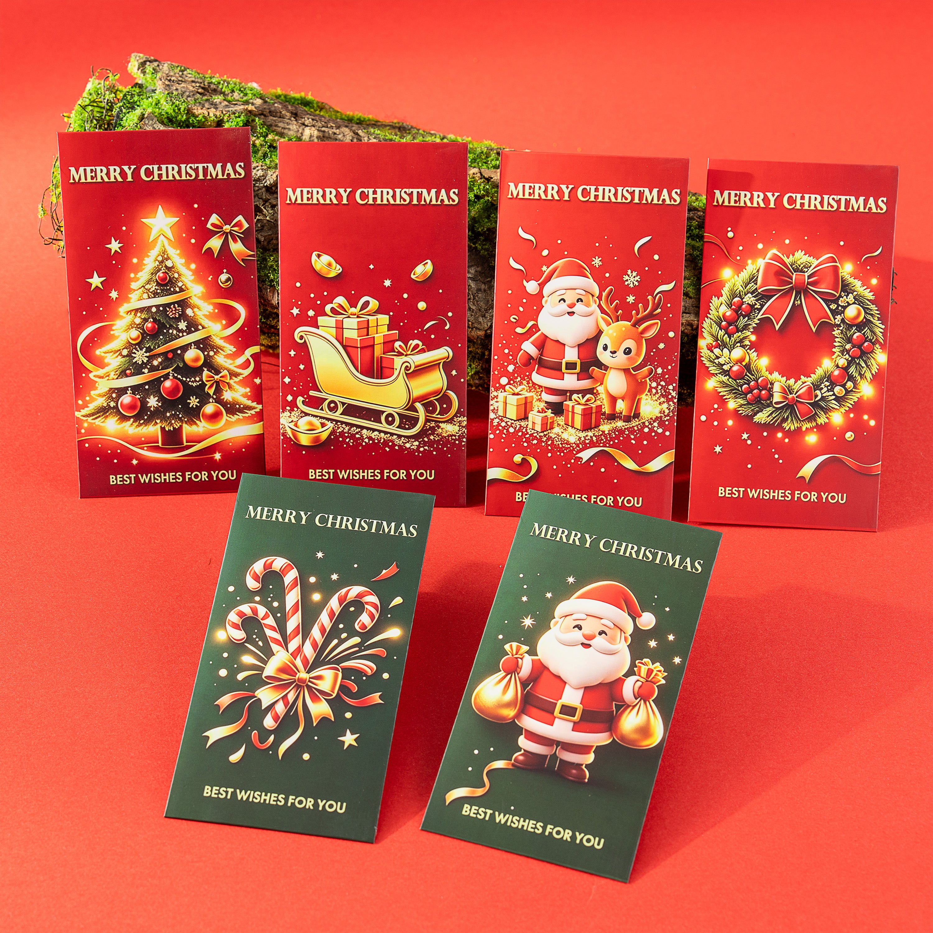 1 Pack Christmas Money Holder Card