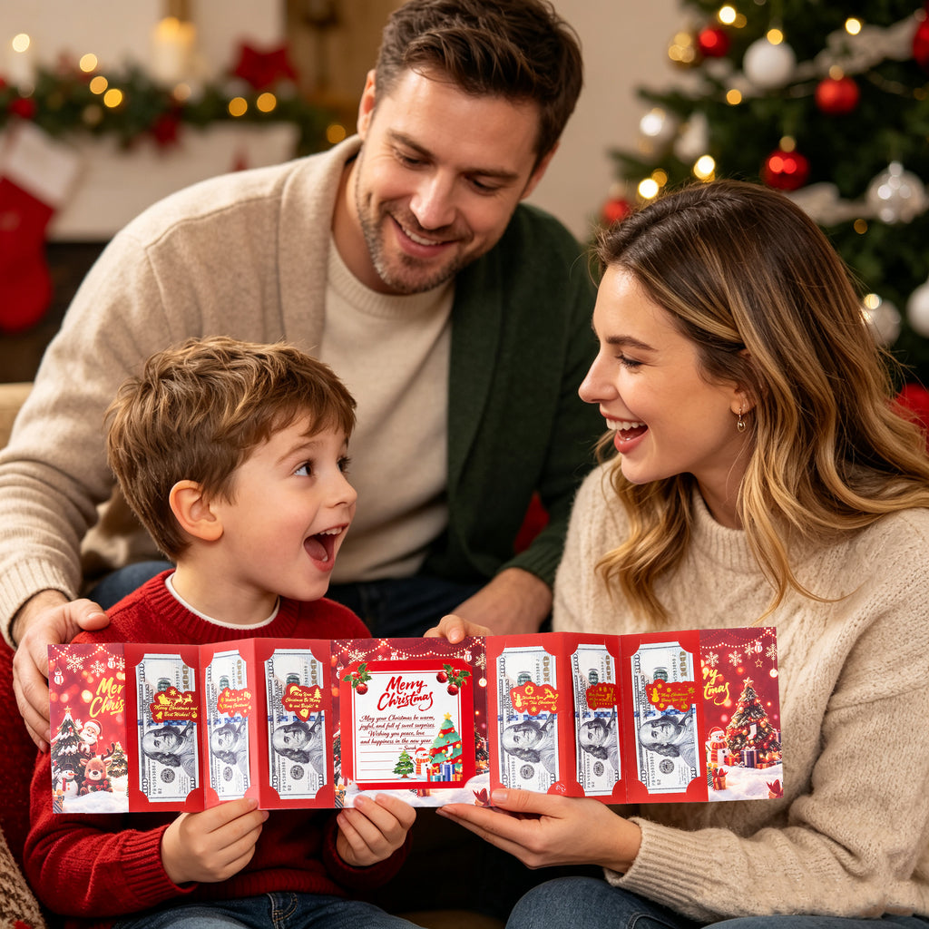 2 Pack Christmas Money Holder Cards
