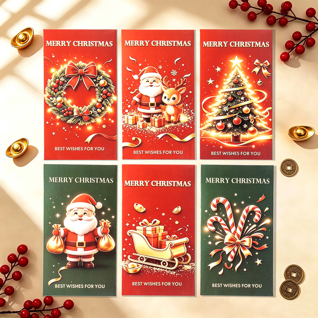 1 Pack Christmas Money Holder Card