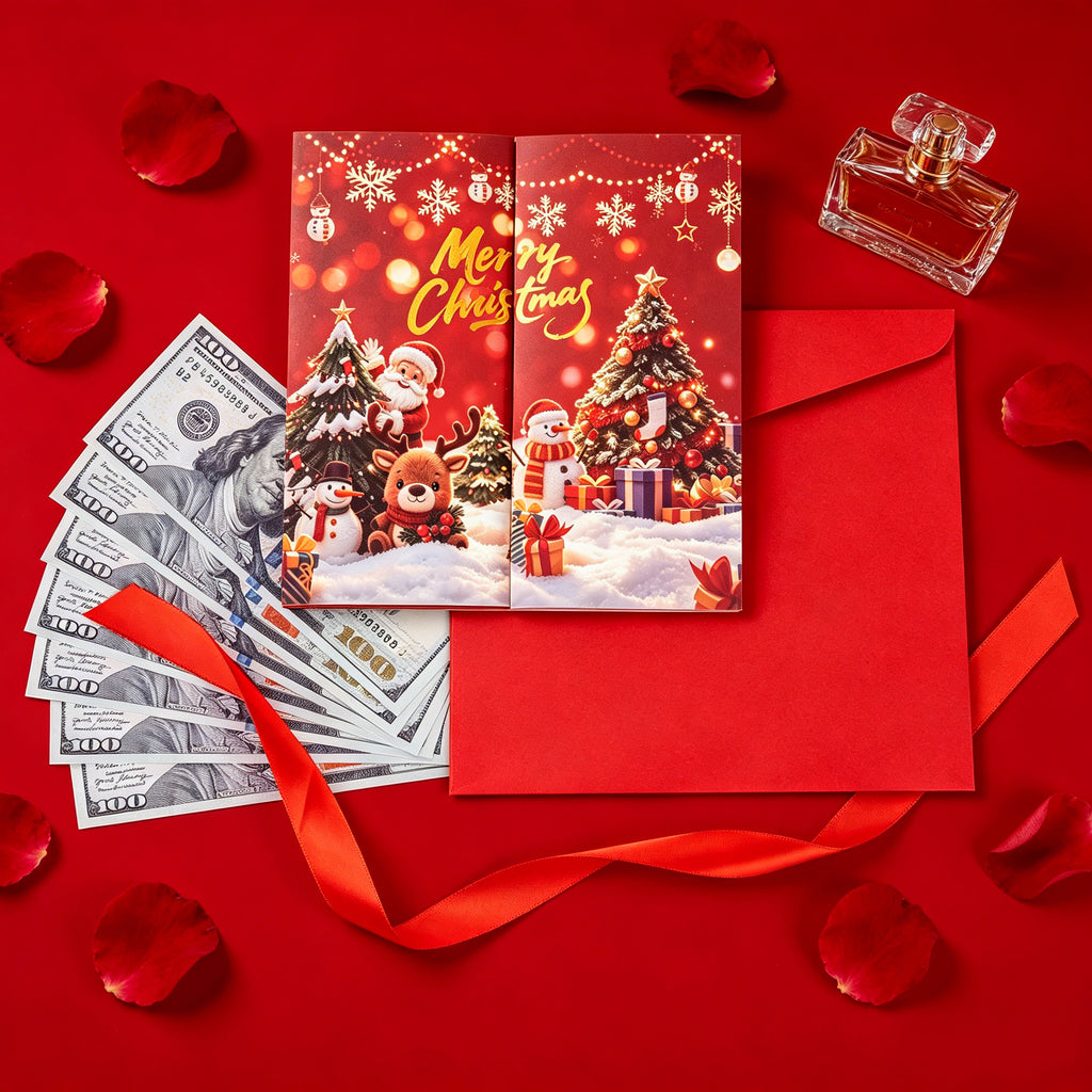 2 Pack Christmas Money Holder Cards