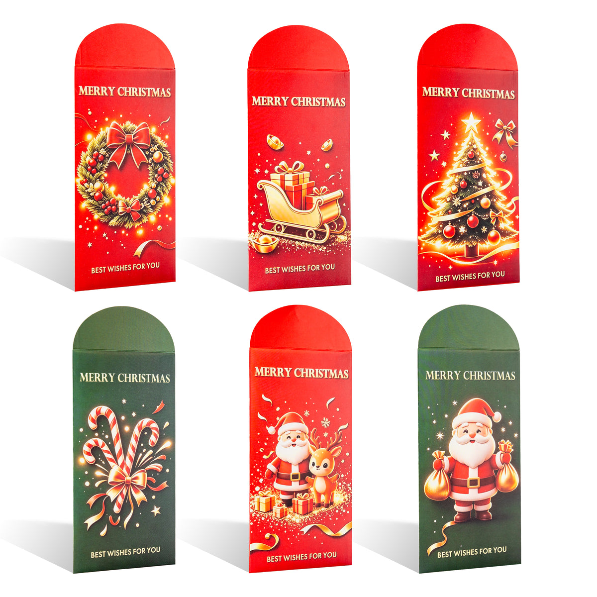 1 Pack Christmas Money Holder Card