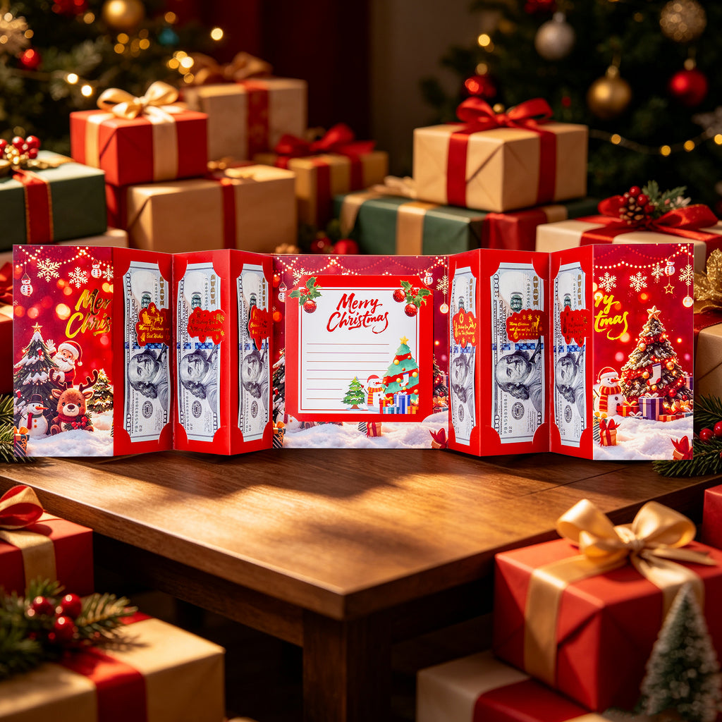 2 Pack Christmas Money Holder Cards