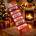 Red Christmas Money Holder Set