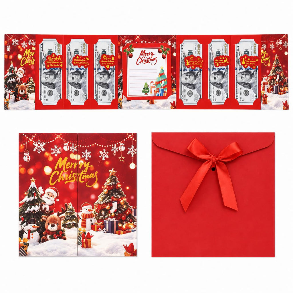 2 Pack Christmas Money Holder Cards