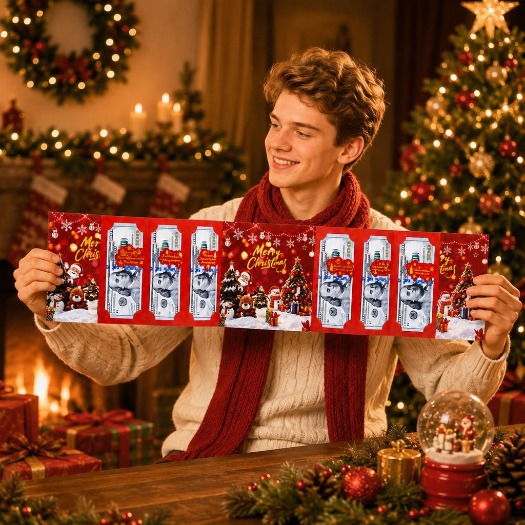 2 Pack Christmas Money Holder Cards