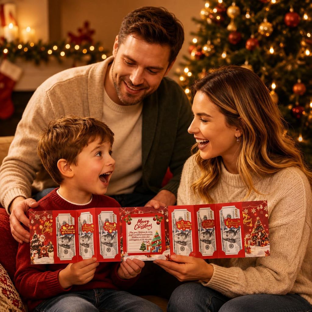 2 Pack Christmas Money Holder Cards