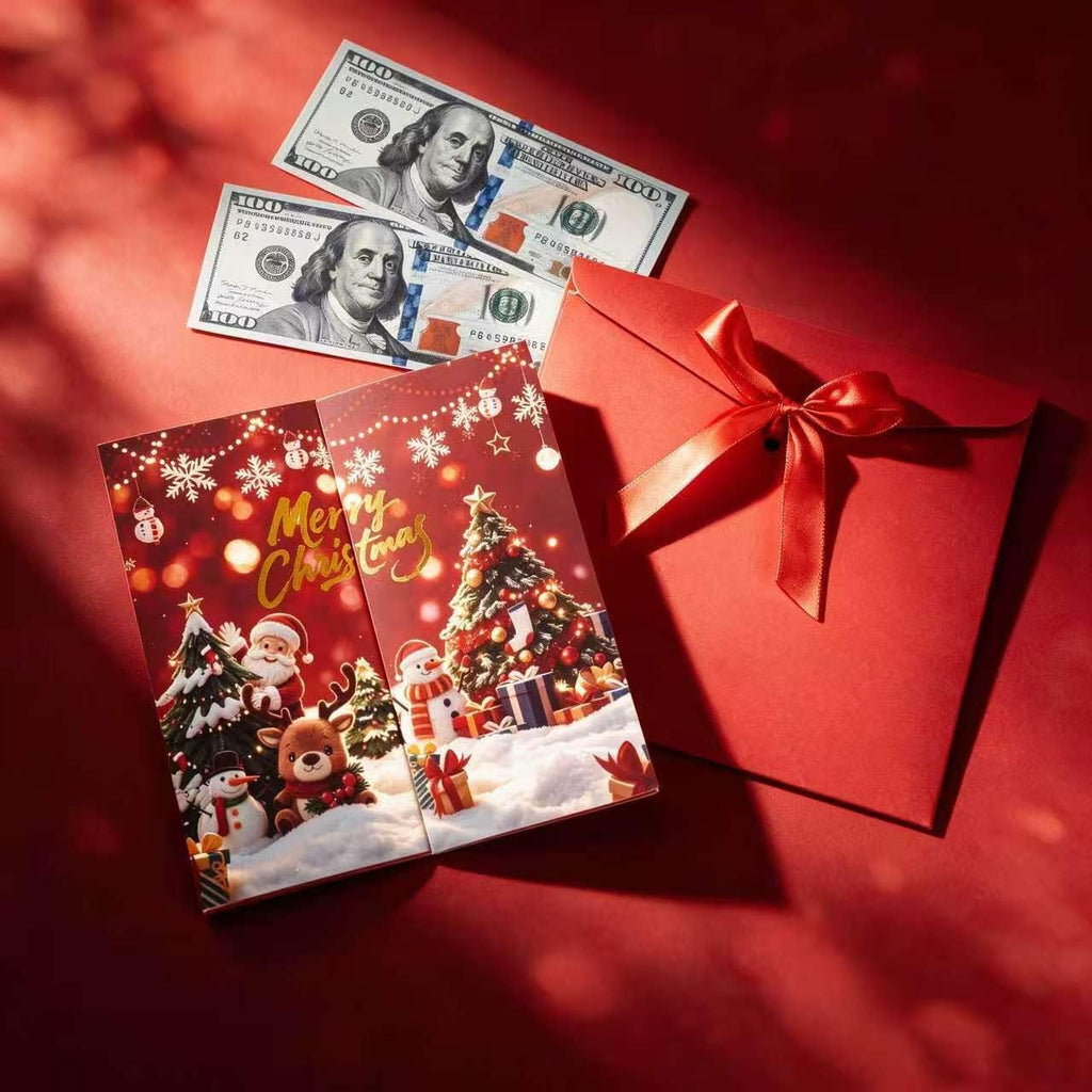 2 Pack Christmas Money Holder Cards
